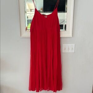 HD in Paris Vibrant Red Midi Dress